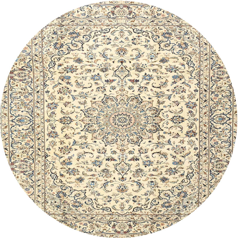 Oriental Indoor Rug, Round 7'