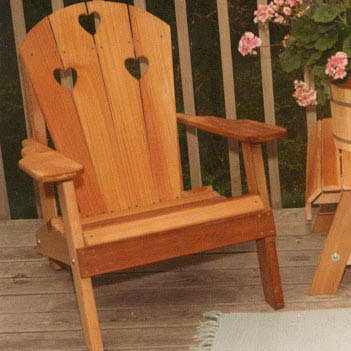 Tillison Cedar Outdoor Adirondack Chair