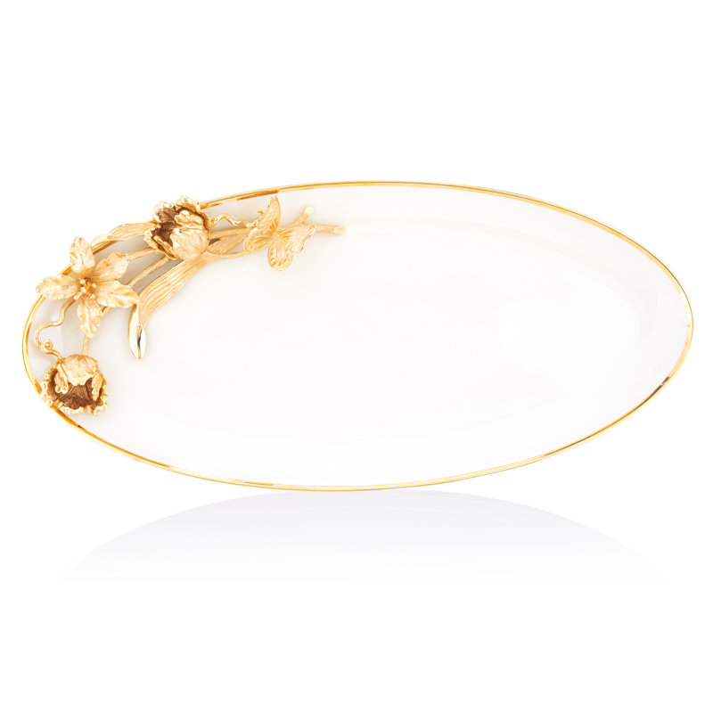 Jay Strongwater Porcelain Platter