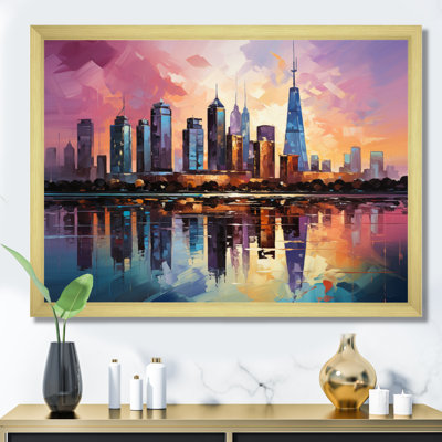 " Skyscrapers Giants Plastel IV "
