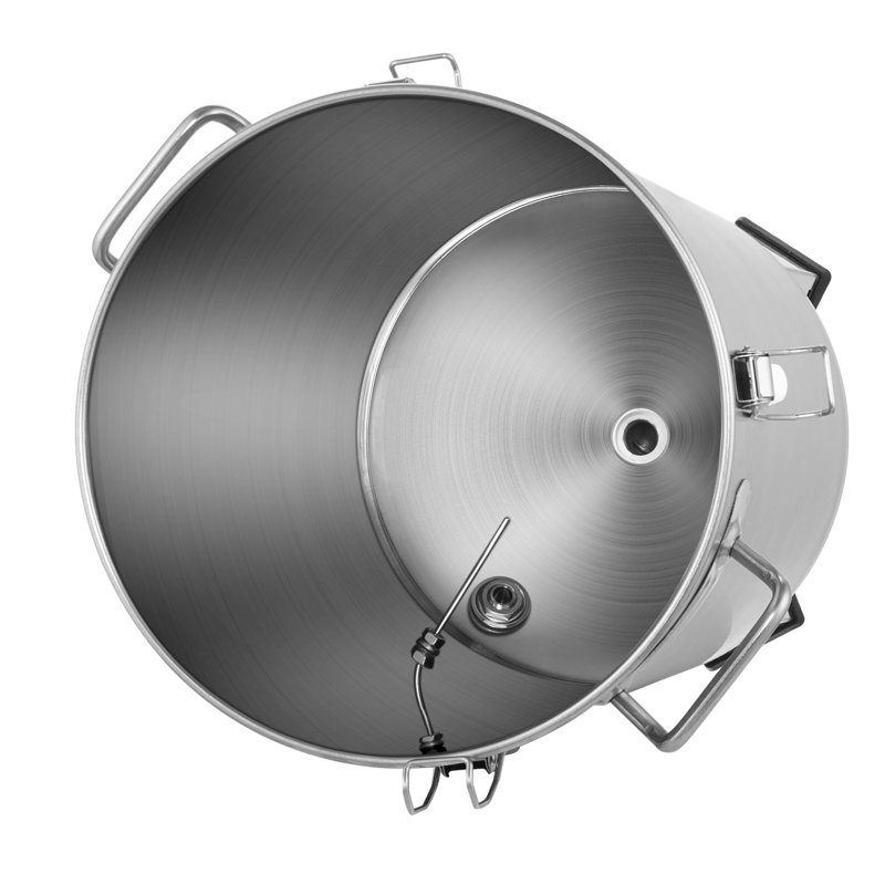 Fût en acier inoxydable VEVOR, 8 gallons