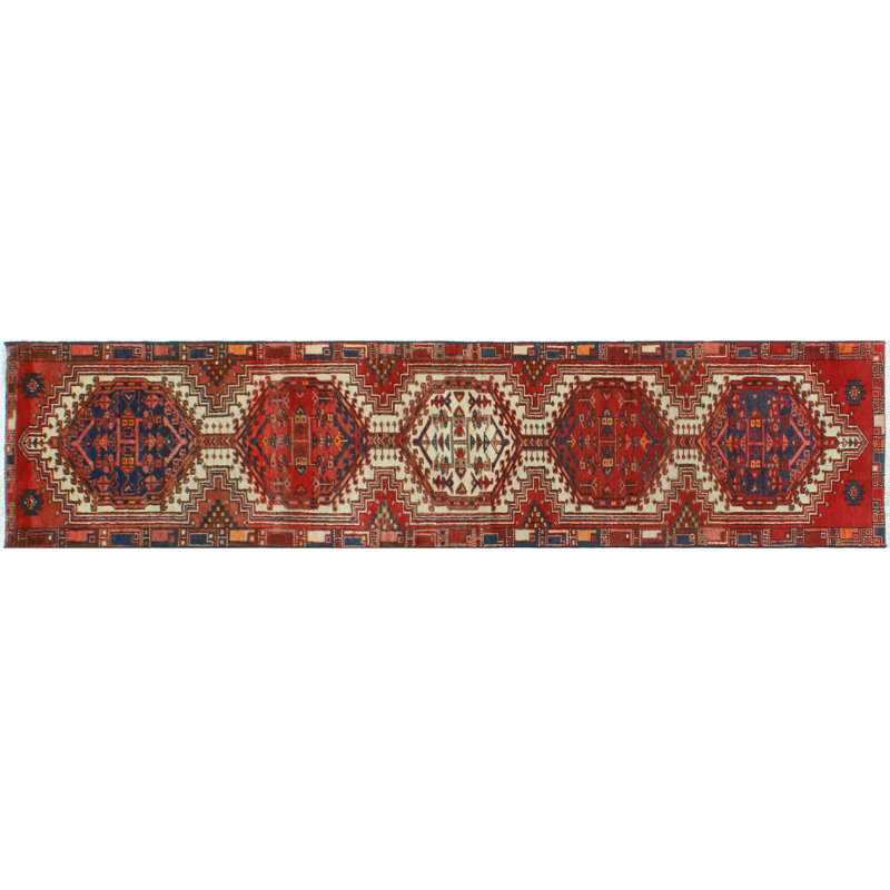Markdaniel One-of-a-Kind 2'2" X 10'3" 1980s Runner Wool Area Rug