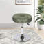 Tabouret de coiffeuse en acier inoxydable de 23,2 po de hauteur Aderito-1690914046-1690365139