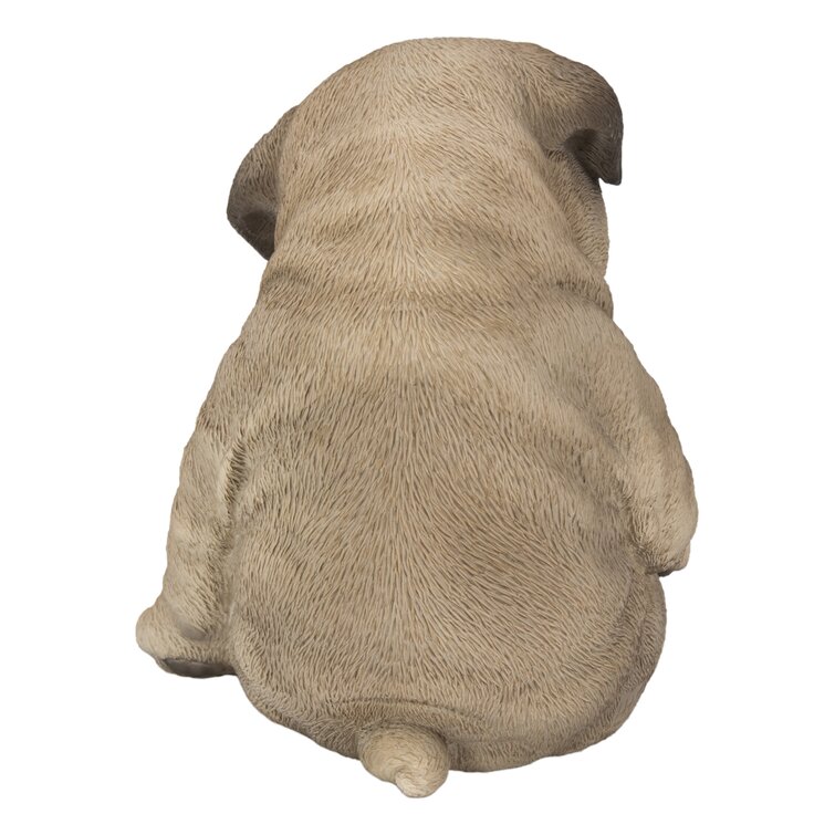 Hi-Line Gift Teacup Pug Puppy Statue