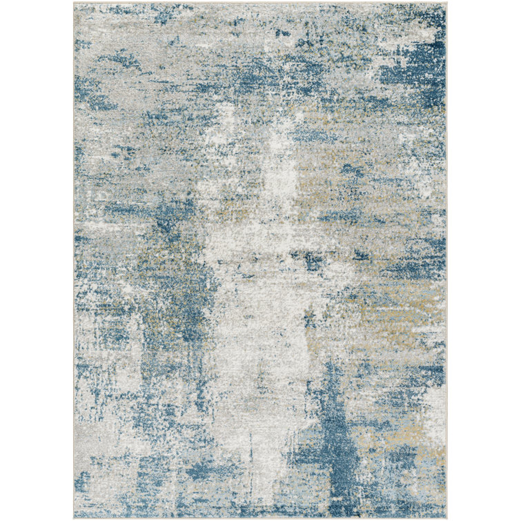 Tapis bleu Matteo