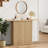 41.3'' Long Console Table, Fluted Wooden Sofa Table Behind The Couch, Mid Century Entryway Table-1938243853
