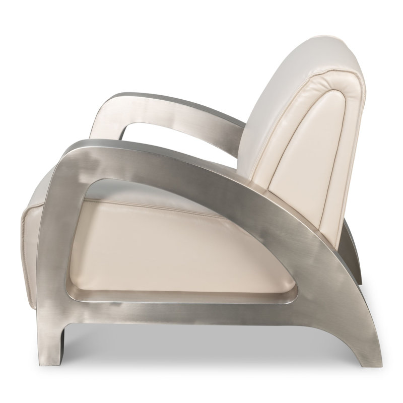 Carlisle Armchair, Crystal White