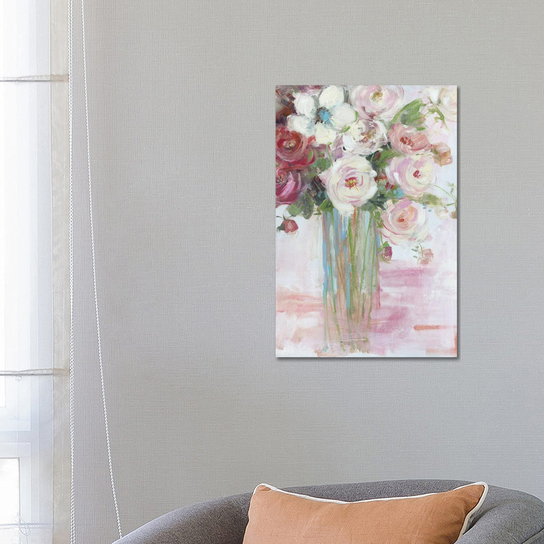 Botanical Blooms von Sally Swatland - Galerie-verpackte Leinwand Giclée auf Leinwand