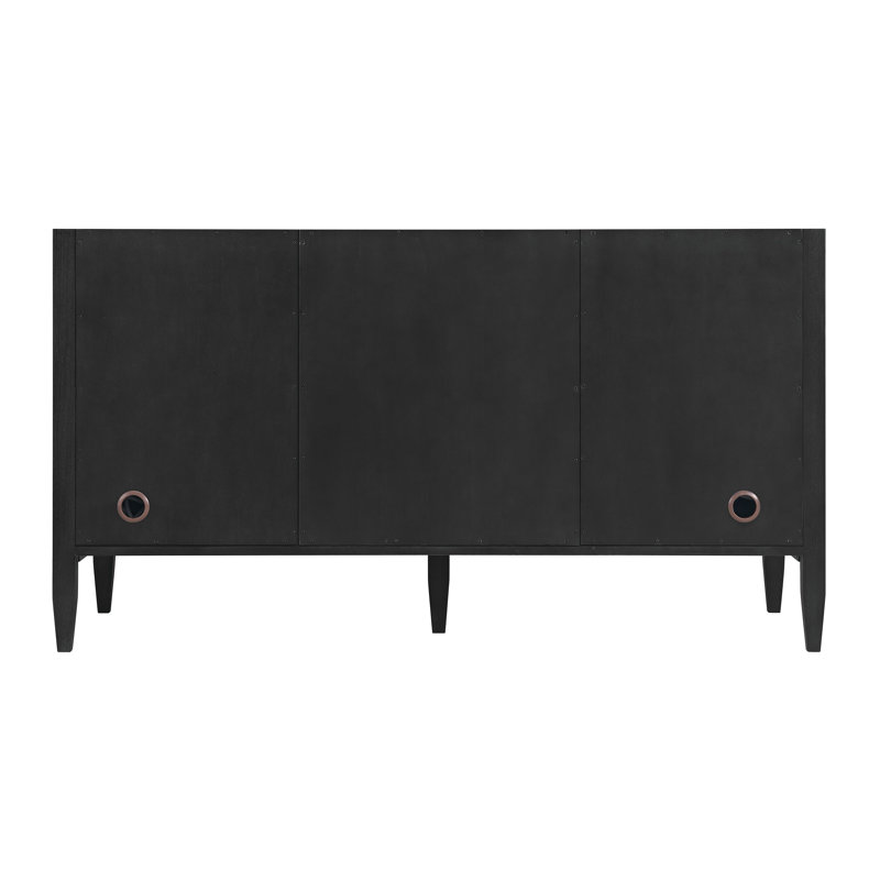 Myrrin 60'' W Double Vanity, Carbon Oak, Tajnar Eclos