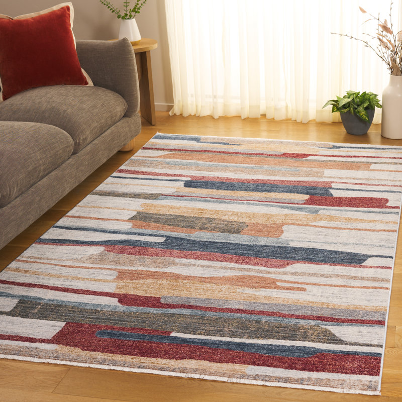 Tapis de performance abstraite Forum 520, Rectangle 5 pi x 7 pi