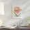 «Country Bloom III» par Lisa Audit, reproduction d'art sur toile tendue