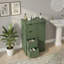 Armoire de rangement pour salle de bain Vintage Green