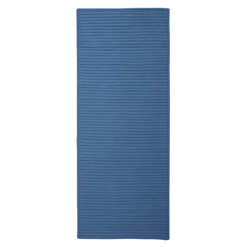 Tapis intérieur / extérieur Altee - bleu, Tapis de couloir 2 pi x 10 pi