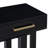 Ustyle 3 Entryway Table - Long For Corridor, Foyer Modern Minimalist, Stable & Functional, Black Console With 3 Drawers Entryway, Living Room Higher Stability, Easy Assembly,