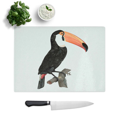 Tempered Glass a Toucan Chopping Board