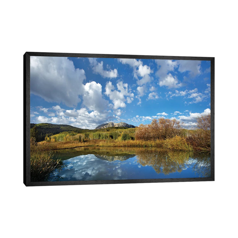 Pond Near East Beckwith Mountain, West Elk Wilderness, Colorado 1 Piece Wall Art on Canvas, 101.6 cm H x 66.04 cm W
