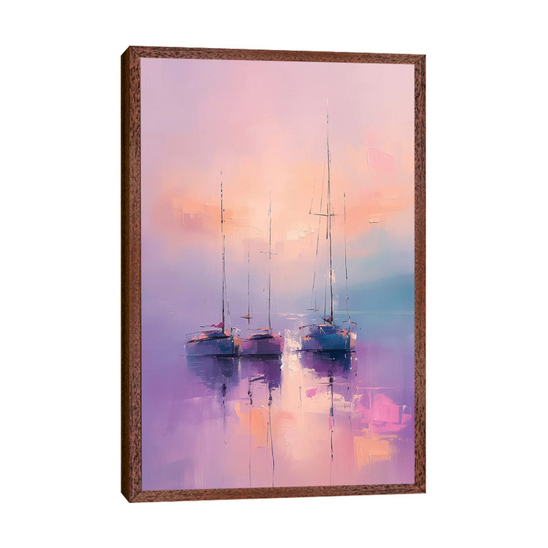 Serenade Of Sails by Olga Volna - Gallery-Wrapped Canvas Giclée on Canvas, 66.04 cm H x 45.72 cm W