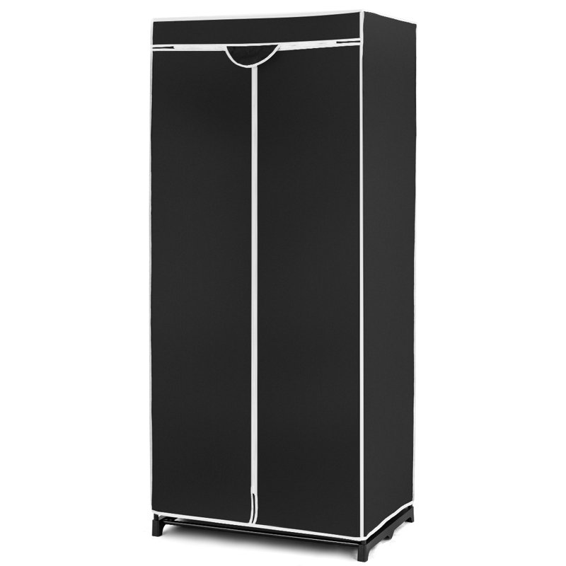 Chailyn 74cm Rolling Portable Wardrobe
