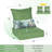 Aoodor Outdoor Seat/Back Cushion-101901615-101901618
