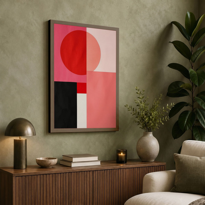 Print, 36x24 - 91.4 x 61.0 cm, Teal Border