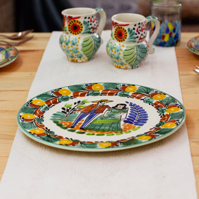 David Ceramic Decorative Plate