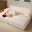 Bodhild 94.8" Feather-Filled Chenille Upholstered Sleeper Sofa-1874233827