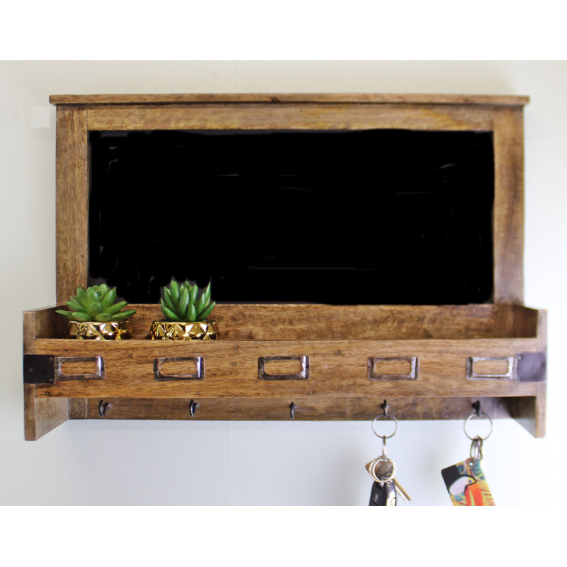 Wall Organizer with Key Hooks