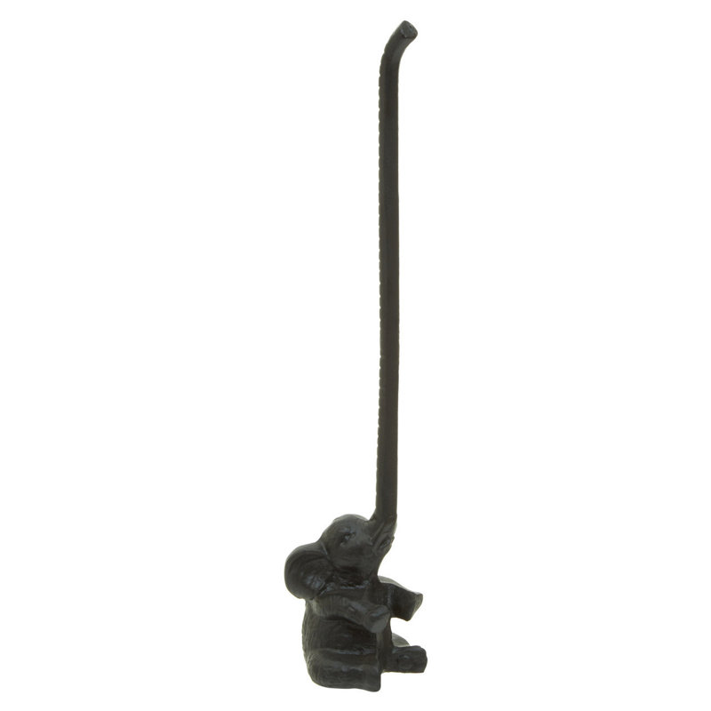 Eliann Free Standing Toilet Paper Holder, Black