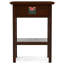 Solid Wood End Table-1899709758