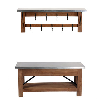 Hall Tree with Bench