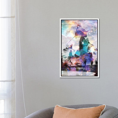 Tripping Out At Rays Point by David Loblaw - Print on Canvas
