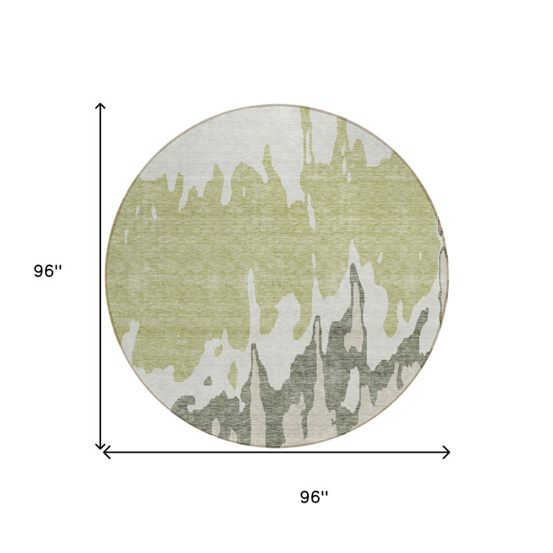 Tapis rond 8 po Sage