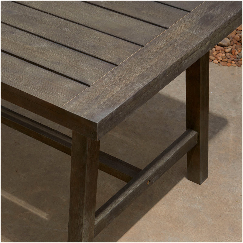 Table de salle à manger Miami, Gris délavé