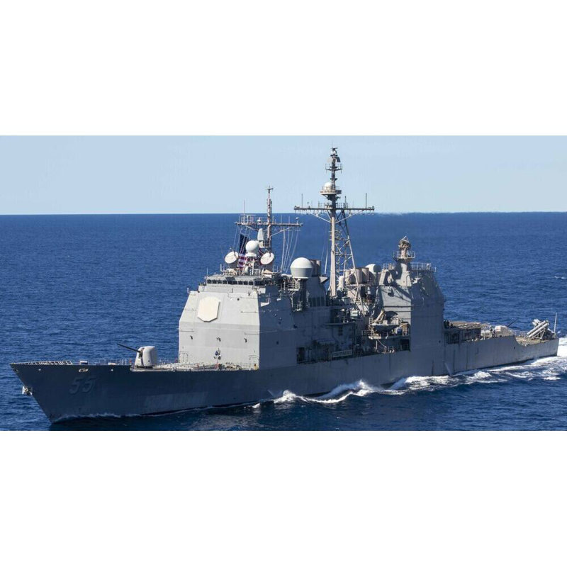USS Leyte Golfe (CG-55) Grand, H 10 po x l 30 po x P 5 po