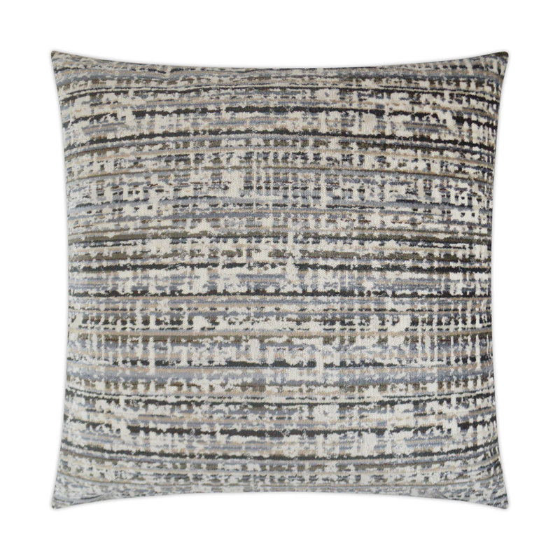 Dynamix Pillow Cover & Insert, Square 22", Graphite