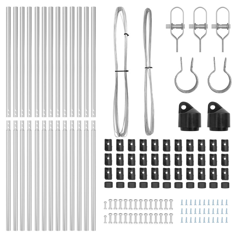 210cm H x 2500cm W Steel Fencing Kits
