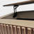 38.6'' Fluted Lift-Top Coffee Table Solid Wood Veneered Modern Coffee Table Accent Tea Table With Storage And Adjustable Height-112506789
