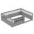 Taquile Kids Wood Floor Bed with Fence & Built-In Bookshelf-122581917-122581921