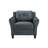 Ibiza 33.9" Round Arm Tufted Armchair-1783690940