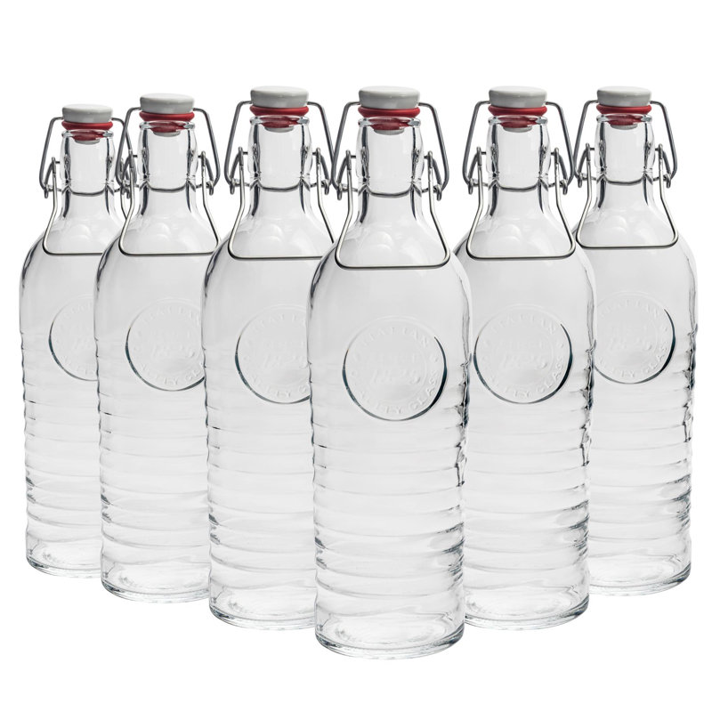 Officina 1825 Glass Swing Bottles - 1.2 Litre