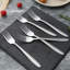 Ensemble de 24 fourchettes de table Didadi, ensemble de 24, fourchettes de vaisselle en acier inoxydable 24 pièces, fourchettes à couverts pour la maison, la cuisine ou le restaurant, poli miroir, va au lave-vaisselle