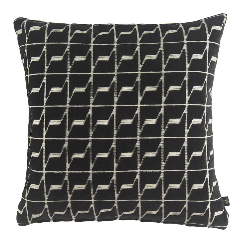 Housse de coussin Palette, Noir
