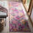 Felty Geometric Fuchsia Area Rug-1195146453