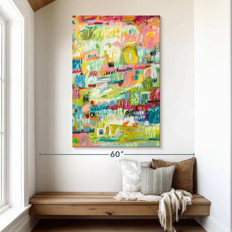 Avery Boho Garden II, 51" H x 34" W