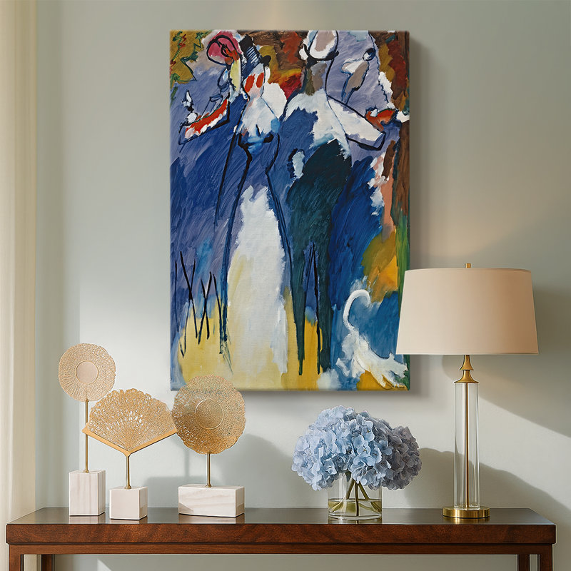 Impression VI (dimanche) -Galerie sur toile tendue par Wassily Kandinsky, 18 x 27
