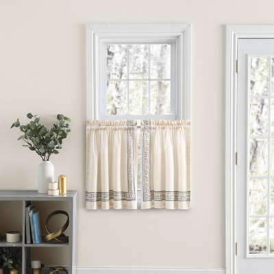 Cotton Tailored Cafe Curtain