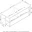  Meuble télé 3 niveaux gris moderne noir pour téléviseur de 48 po ou moins-1180531417-1180531422