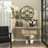Metal Round 7 Shelves Wall Shelf