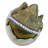 Baby Triceratops Dino Egg Statue