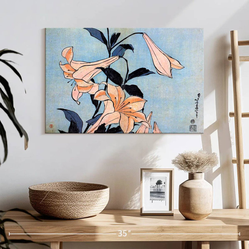 Harnek Lilies 1830, H 16 po x l 24 po